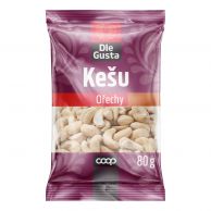 Kešu nesolené natur Dle Gusta 80g
