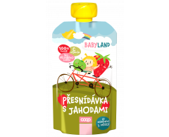 Přesnídávka Babyland jahoda 120g