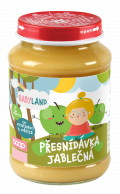 Kojenecká výživa Babyland jablko 190g