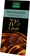 Čokoláda hořká 70% Prémium 80g 