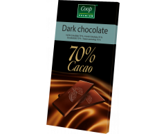 Čokoláda hořká 70% Prémium 80g 