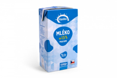 Mléko trvanlivé polotučné Ranko 1,5% 1l