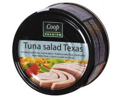 Salát tuňák Texas Coop Premium 185/55g