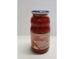 Rajčata s cibulí a bazelkou 690g CI