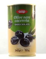 Olivy černé vypeckované 340g/150g CI
