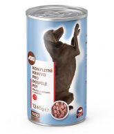 Kopm. krm. pes telecí 1240g