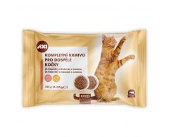 AXI kap. kuře+losos kočka 4x85g