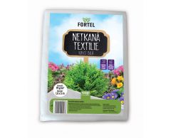 Textilie netkaná bílá FORTEL 19g/m2