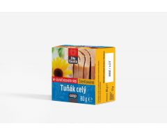Tuňák celý slun. olej Dle Gusta 80/52g