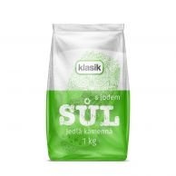 Sůl jedlá kamenná 1kg