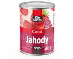Kompot Jahody Dle Gusta 400/160g