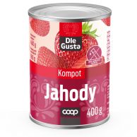 Kompot Jahody Dle Gusta 400/160g