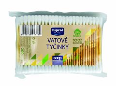 Tyčinky vatové Inspired bambus 200ks