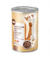 Axi Komp. krmivo kočka krůta+jehněčí 415g 