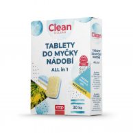 CS/CLEAN Tablety do myčky ALLin1 30ks*