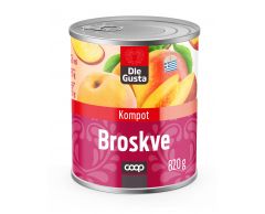 CS/BROSKVE loupané půlené 820g/470g