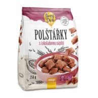 Polštářky čokol.náplň ND 250g