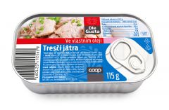 Tresčí játra ve vl. oleji DG 115g