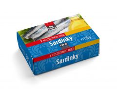 Sardinky v rostl.oleji DG 125/85g