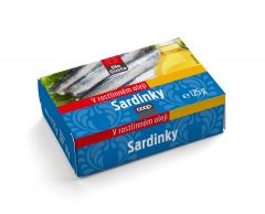 Sardinky v rostl.oleji DG 125/85g