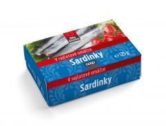Sardinky v tomatě DG 125/82g