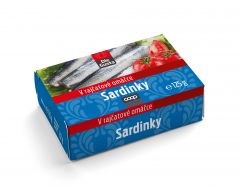 Sardinky v tomatě DG 125/82g