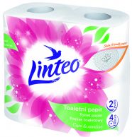 Toaletní papír Linteo  bílý 2vrs 4Rx17M