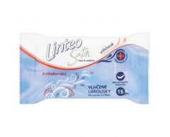 Ubrousky vlhčené Linteo antibakteriální 15ks