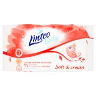 Ubrousky vlhčené Linteo 72ks
