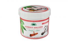 Koňský balzám konopný skořice 500ml