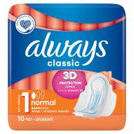 Vložky Always classic normal 10ks