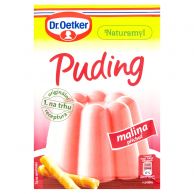 Pudink natur malina 37g