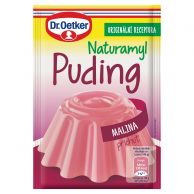 Pudink natur malina 37g