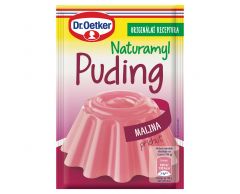 Pudink natur malina 37g