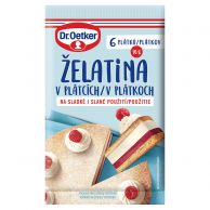 Želatina plátková 10g