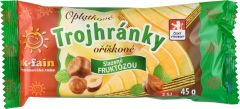 Trojhránky OK-fain oříškové 45g