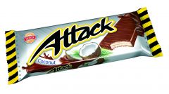 Oplatka Attack máč. kokosová 30g 