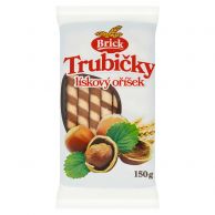 Trubičky Brick lískový oříšek 150g